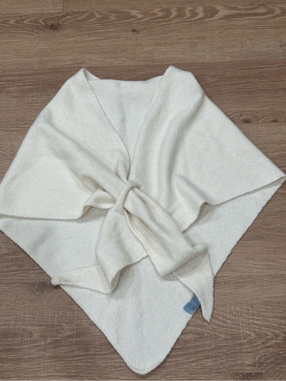 Lola’s on 30A 30% Cashmere Cream Shawl Wrap